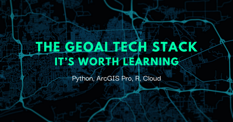 The GeoAI tech stack – It’s worth learning